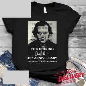 The Shining 42nd Anniversary 1980-2022 Thank You The Memories Signature shirt